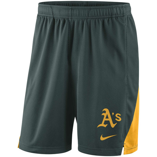 Men's Oakland Athletics Green Franchise Performance Shorts